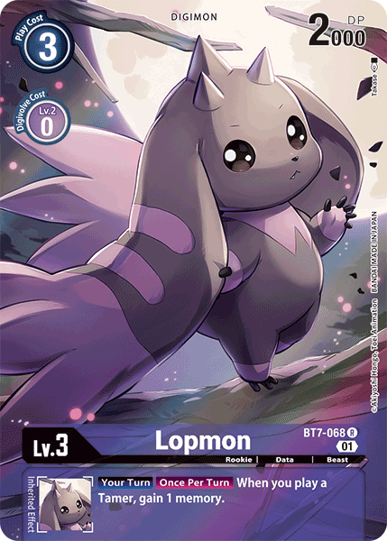 Lopmon [BT7-068] (Alternate Art) [Next Adventure] | Black Swamp Games