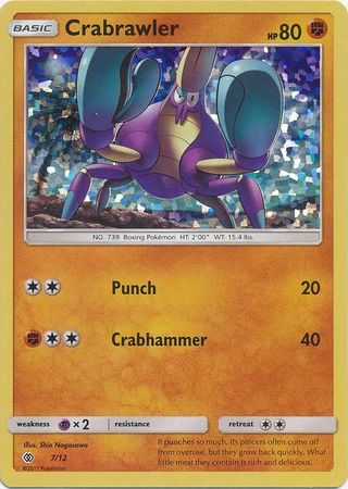 Crabrawler (7/12) [McDonald's Promos: 2017 Collection] | Black Swamp Games