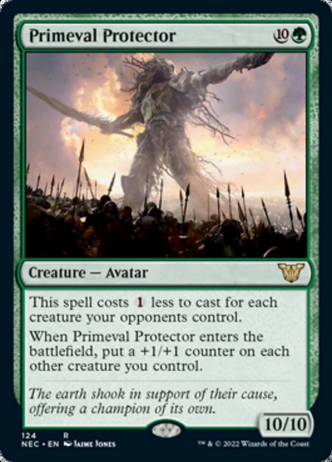 Primeval Protector [Kamigawa: Neon Dynasty Commander] | Black Swamp Games