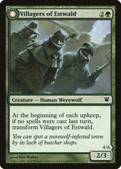 Villagers of Estwald // Howlpack of Estwald [Innistrad] | Black Swamp Games