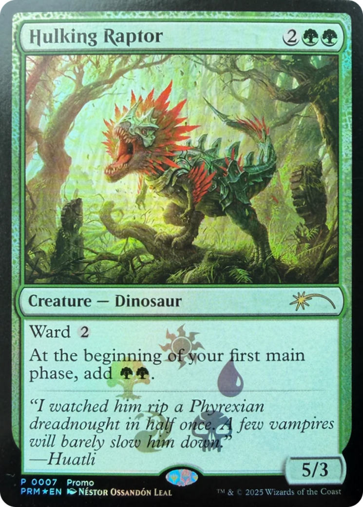 Hulking Raptor [Media Promos] | Black Swamp Games