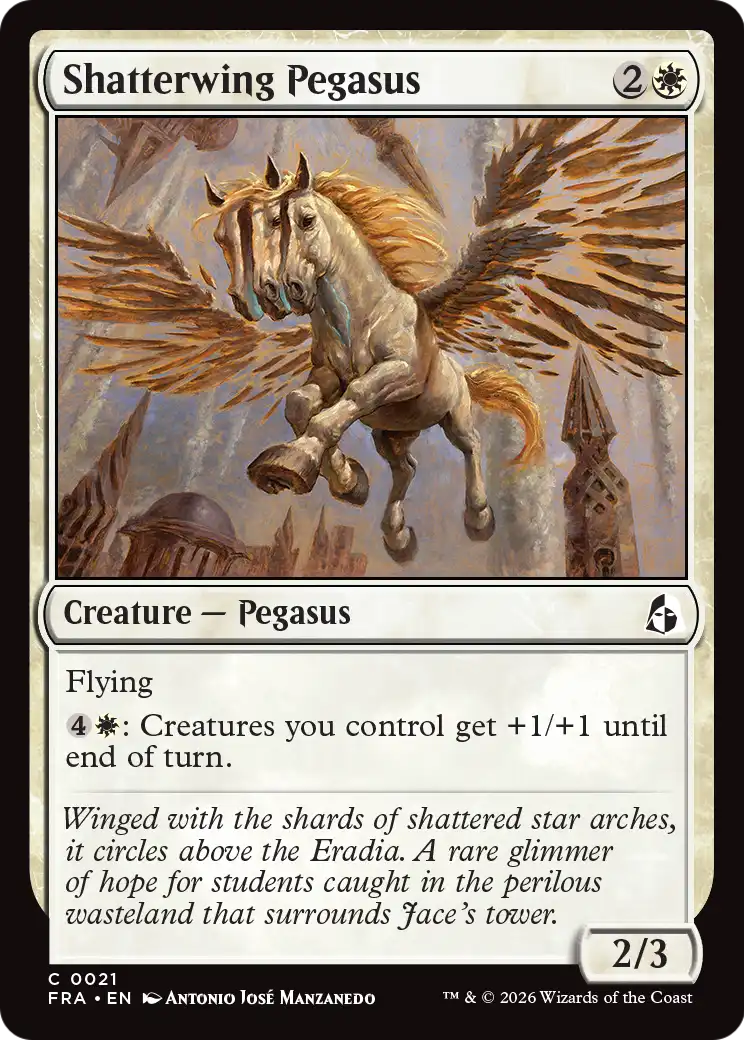 Shatterwing Pegasus [Reality Fracture] | Black Swamp Games