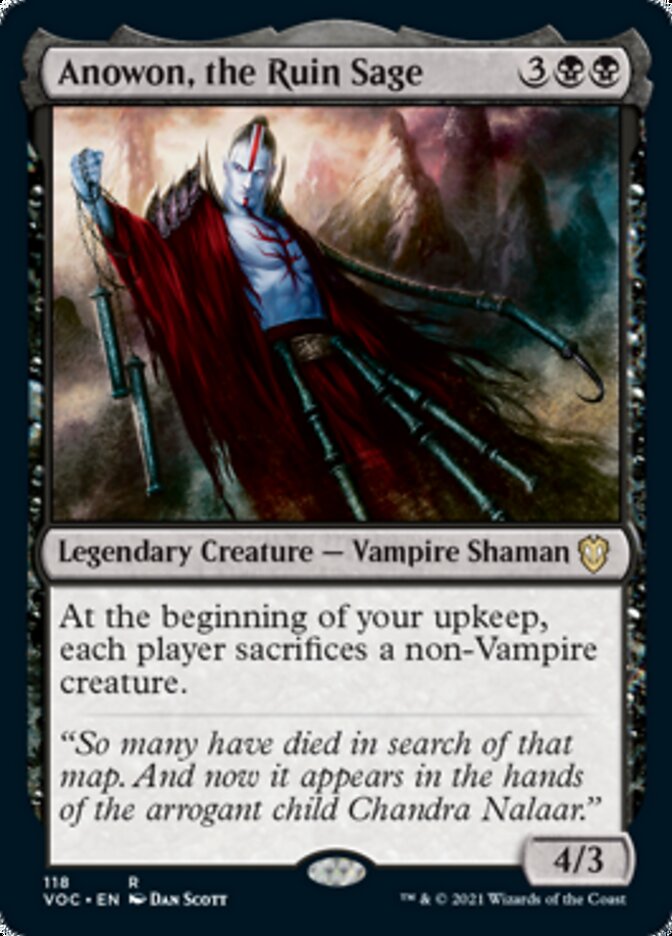Anowon, the Ruin Sage [Innistrad: Crimson Vow Commander] | Black Swamp Games