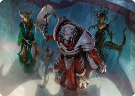 Norn's Decree Art Card [Phyrexia: All Will Be One Art Series] | Black Swamp Games