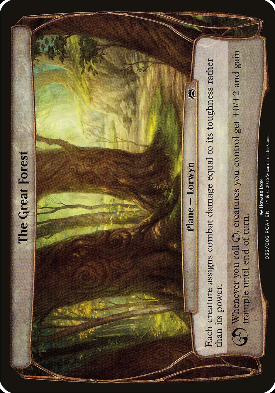 The Great Forest (Planes) [Planechase Anthology Planes] | Black Swamp Games