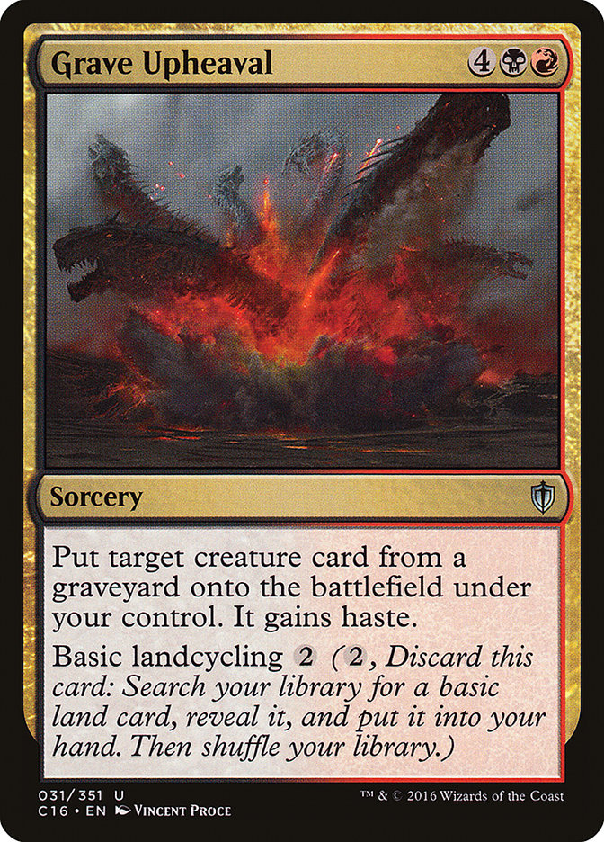 Grave Upheaval [Commander 2016] | Black Swamp Games