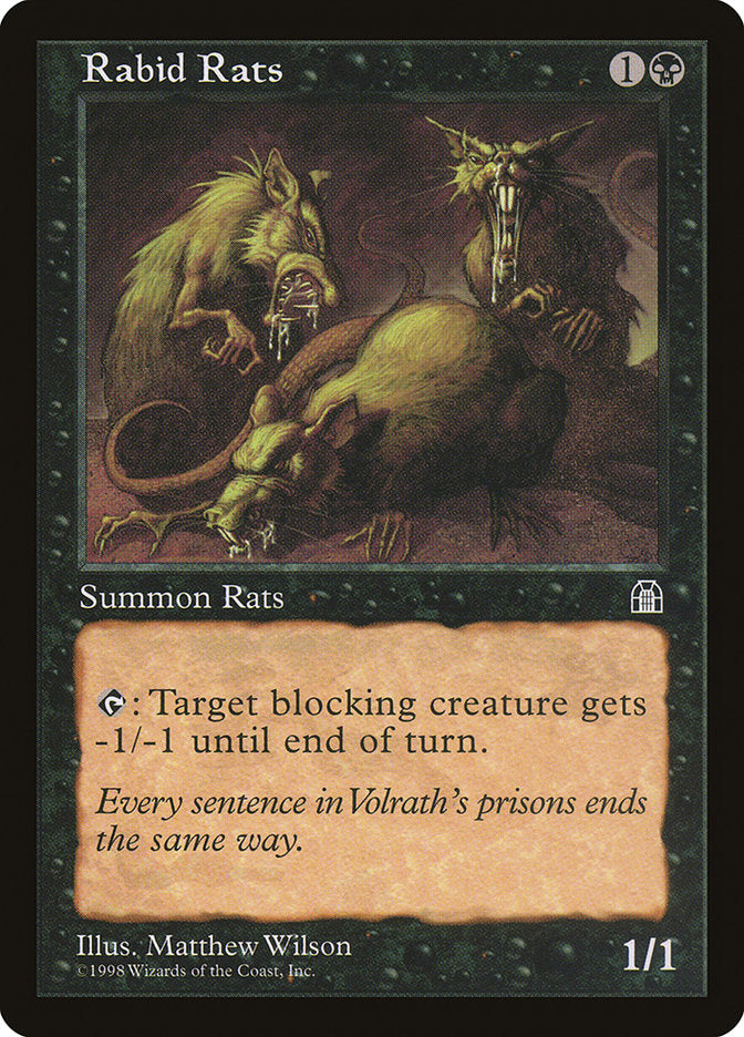 Rabid Rats [Stronghold] | Black Swamp Games