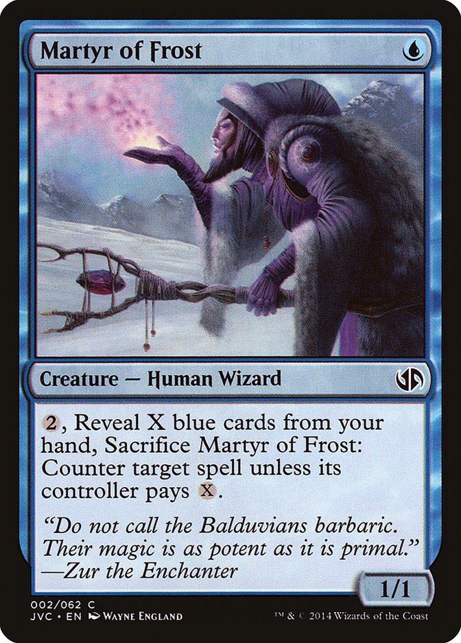 Martyr of Frost [Duel Decks Anthology] | Black Swamp Games