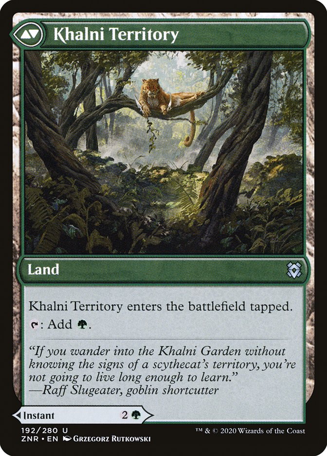 Khalni Ambush // Khalni Territory [Zendikar Rising] | Black Swamp Games