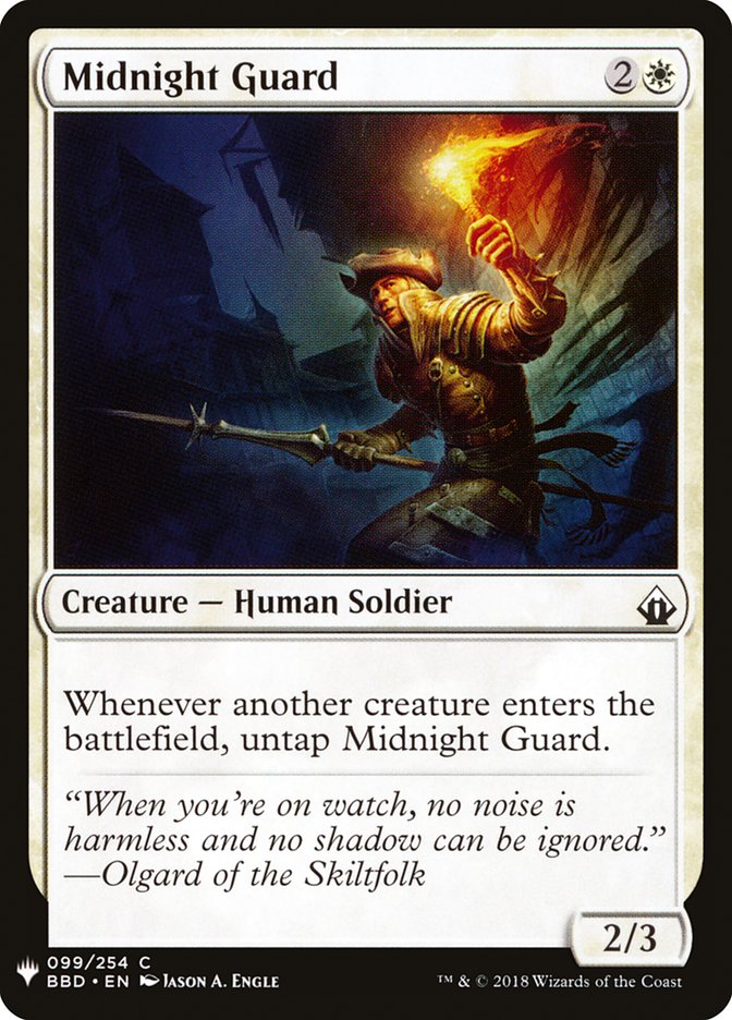 Midnight Guard [Mystery Booster] | Black Swamp Games