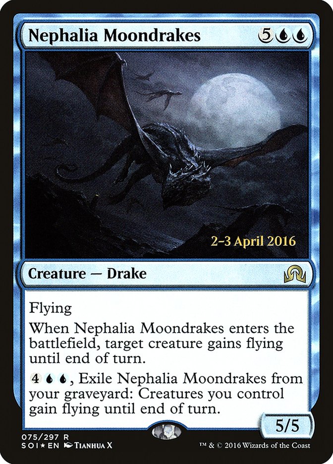Nephalia Moondrakes [Shadows over Innistrad Prerelease Promos] | Black Swamp Games