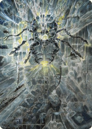Darksteel Mutation Art Card [Commander Masters Art Series] | Black Swamp Games
