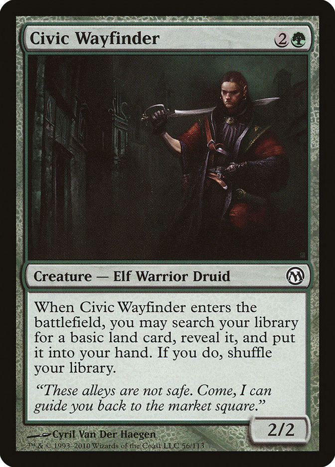 Civic Wayfinder [Duels of the Planeswalkers] | Black Swamp Games