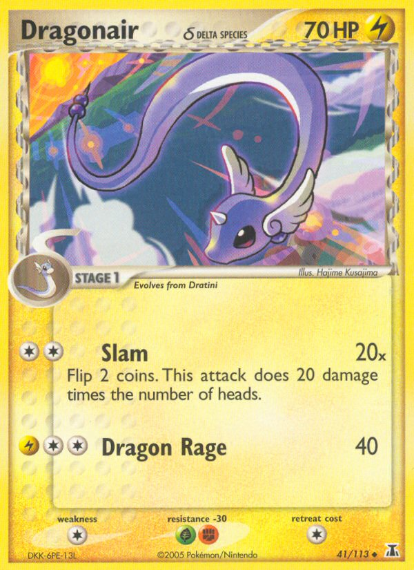 Dragonair (41/113) (Delta Species) [EX: Delta Species] | Black Swamp Games
