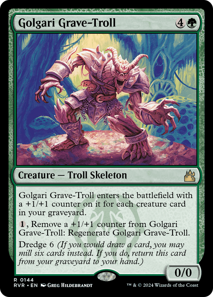 Golgari Grave-Troll [Ravnica Remastered] | Black Swamp Games