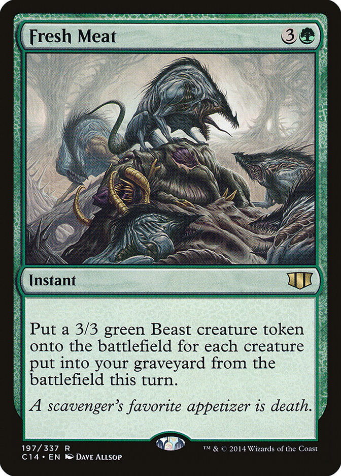 Fresh Meat [Commander 2014] | Black Swamp Games