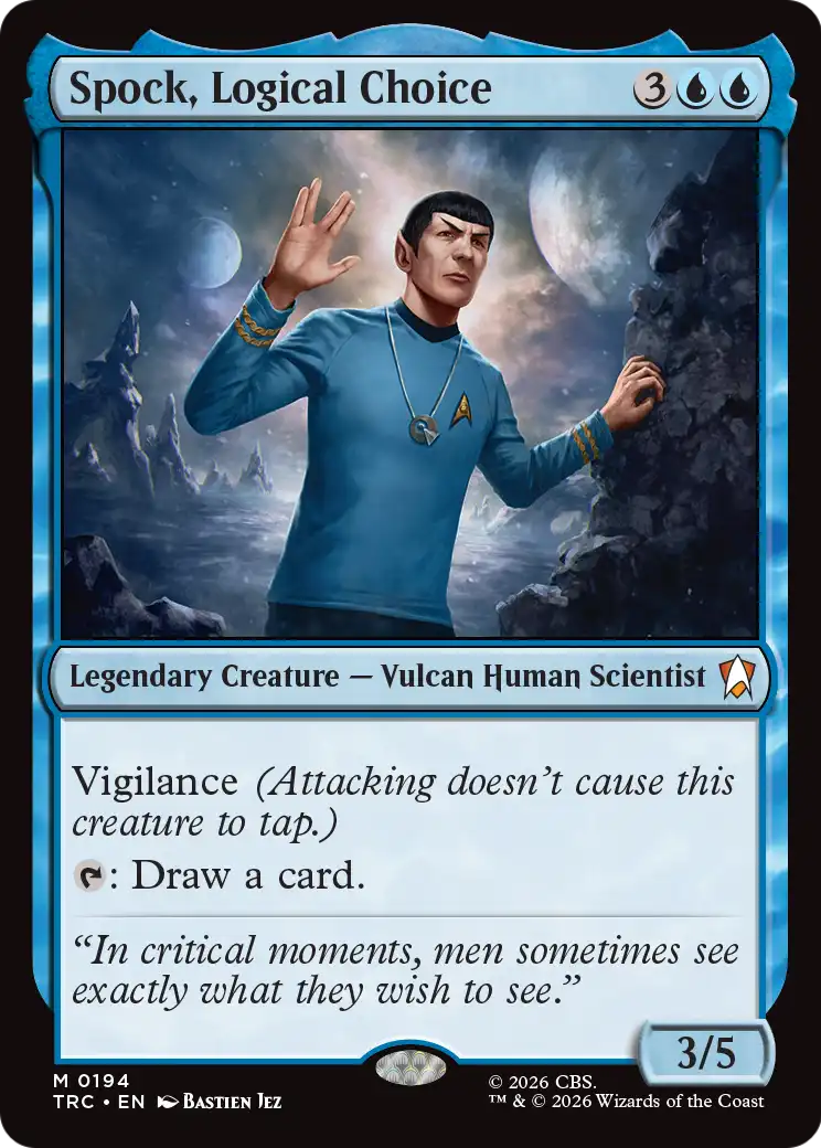 Spock, Logical Choice [Star Trek Commander] | Black Swamp Games