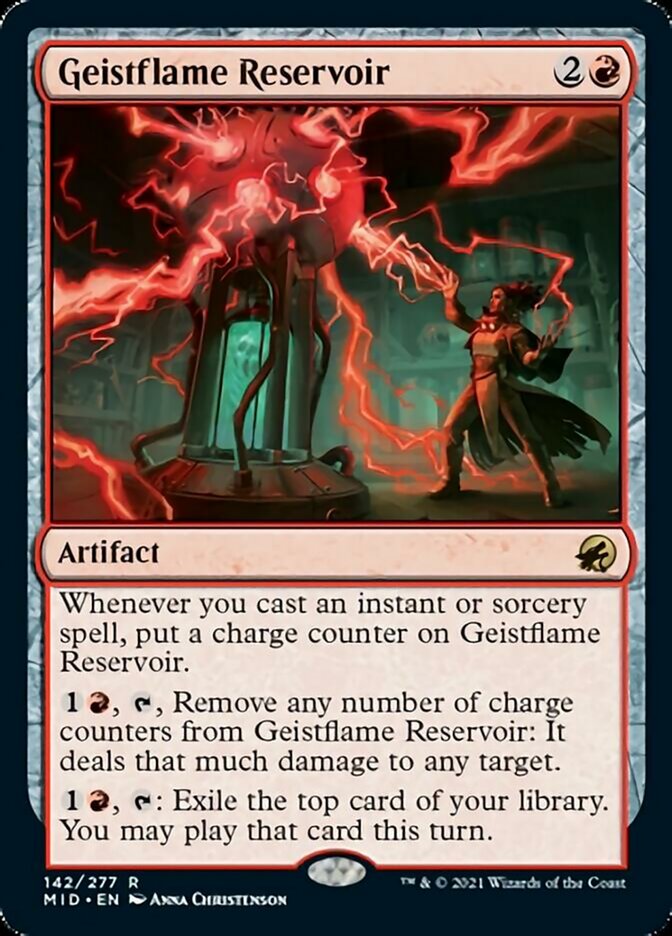 Geistflame Reservoir [Innistrad: Midnight Hunt] | Black Swamp Games