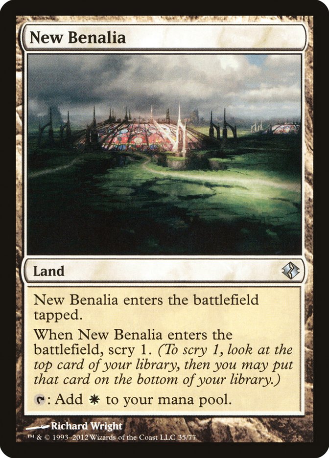 New Benalia [Duel Decks: Venser vs. Koth] | Black Swamp Games