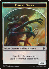 Eldrazi Spawn // Vampire Double-Sided Token [Commander 2017 Tokens] | Black Swamp Games