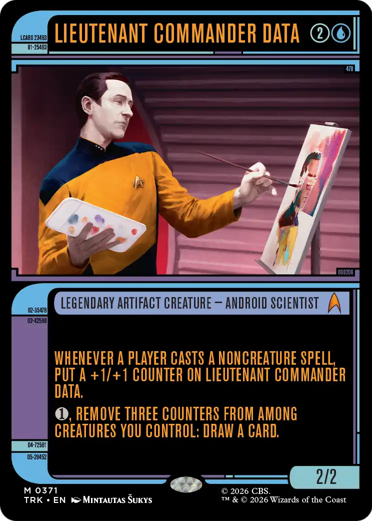 Lieutenant Commander Data (Showcase) [Star Trek] | Black Swamp Games