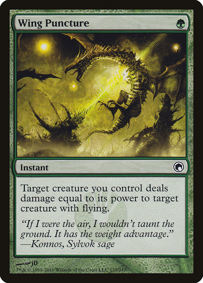 Wing Puncture [Scars of Mirrodin] | Black Swamp Games