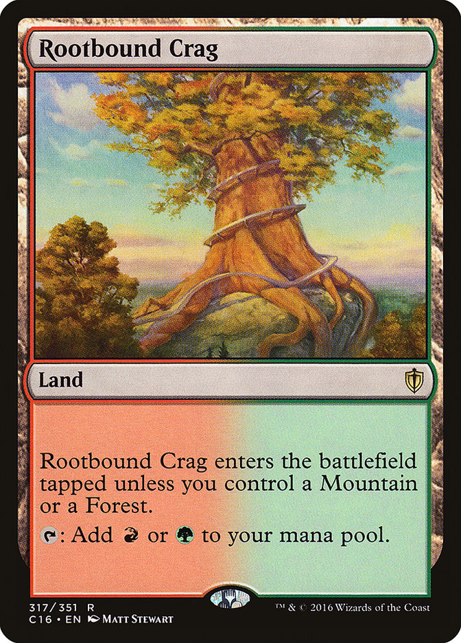 Rootbound Crag [Commander 2016] | Black Swamp Games