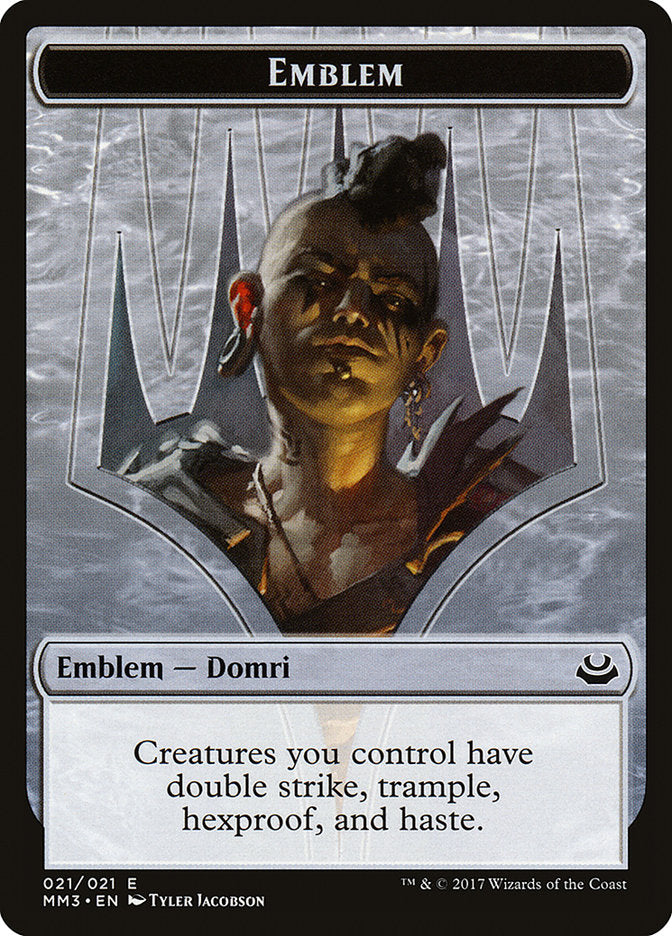 Domri Rade Emblem [Modern Masters 2017 Tokens] | Black Swamp Games