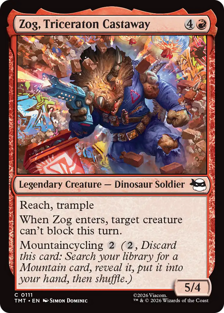 Zog, Triceraton Castaway [Teenage Mutant Ninja Turtles] | Black Swamp Games