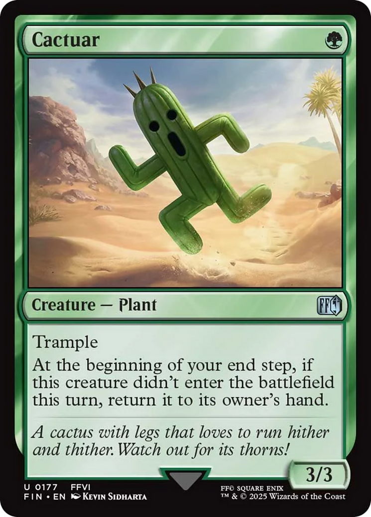 Cactuar [FINAL FANTASY] | Black Swamp Games