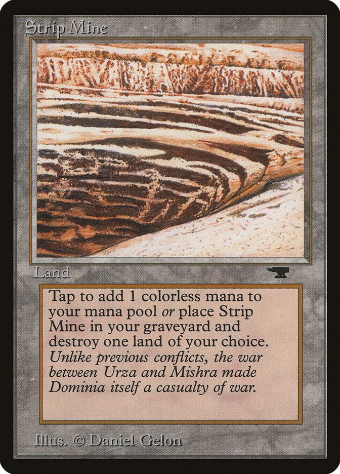 Strip Mine (No Sky, No Tower) [Antiquities] | Black Swamp Games