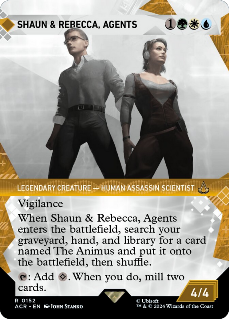 Shaun & Rebecca, Agents (Showcase) [Assassin's Creed] | Black Swamp Games