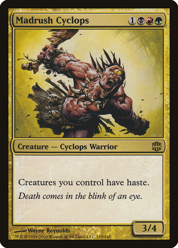 Madrush Cyclops [Alara Reborn] | Black Swamp Games