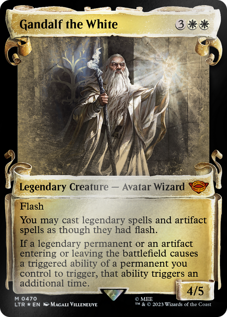 Gandalf the White [The Lord of the Rings: Tales of Middle-Earth Showcase Scrolls] | Black Swamp Games