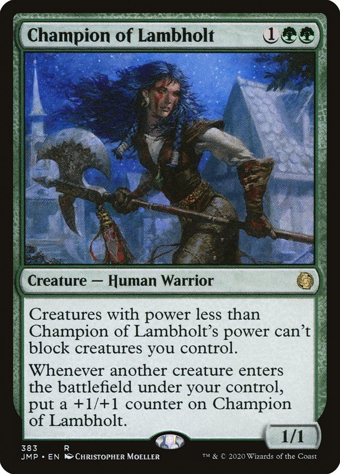 Champion of Lambholt [Jumpstart] | Black Swamp Games