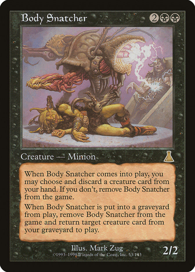 Body Snatcher [Urza's Destiny] | Black Swamp Games