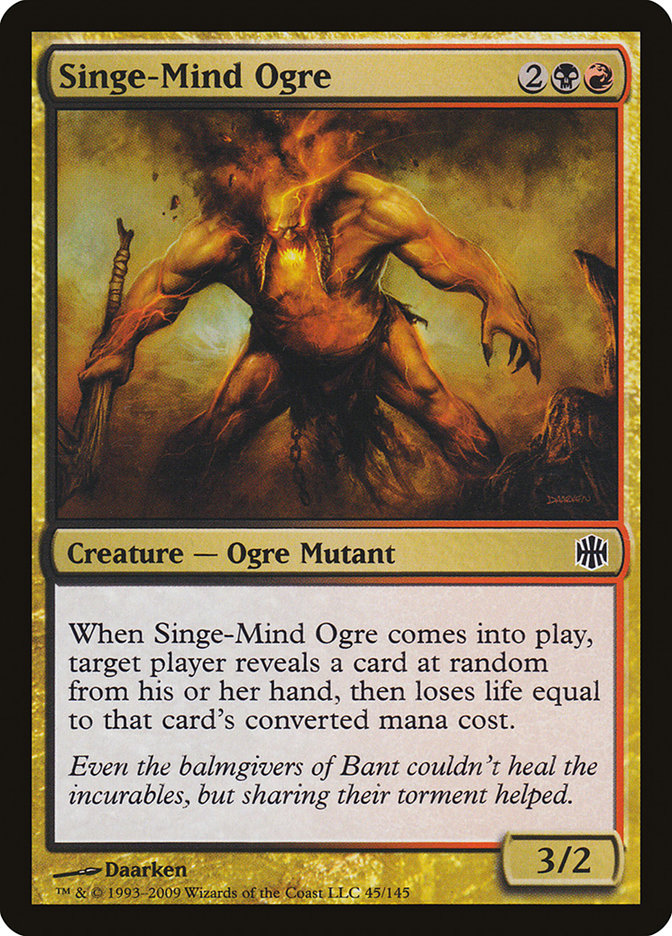 Singe-Mind Ogre [Alara Reborn] | Black Swamp Games