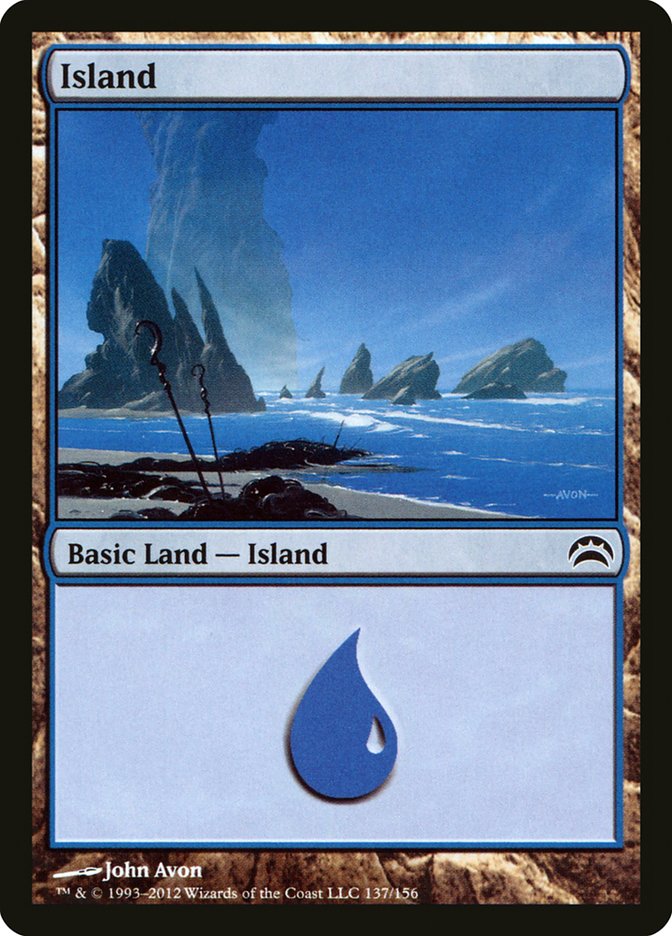 Island (137) [Planechase 2012] | Black Swamp Games