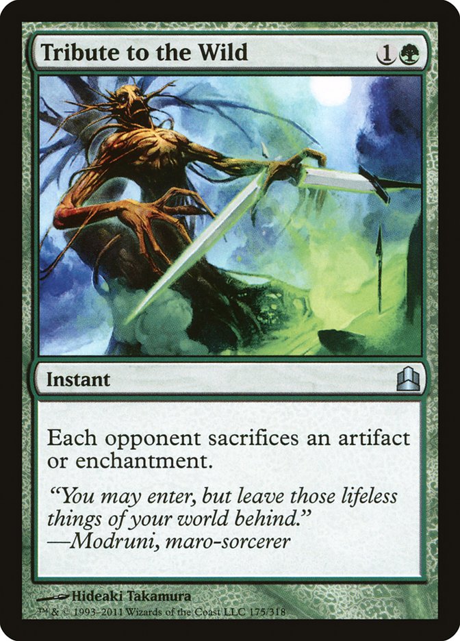 Tribute to the Wild [Commander 2011] | Black Swamp Games