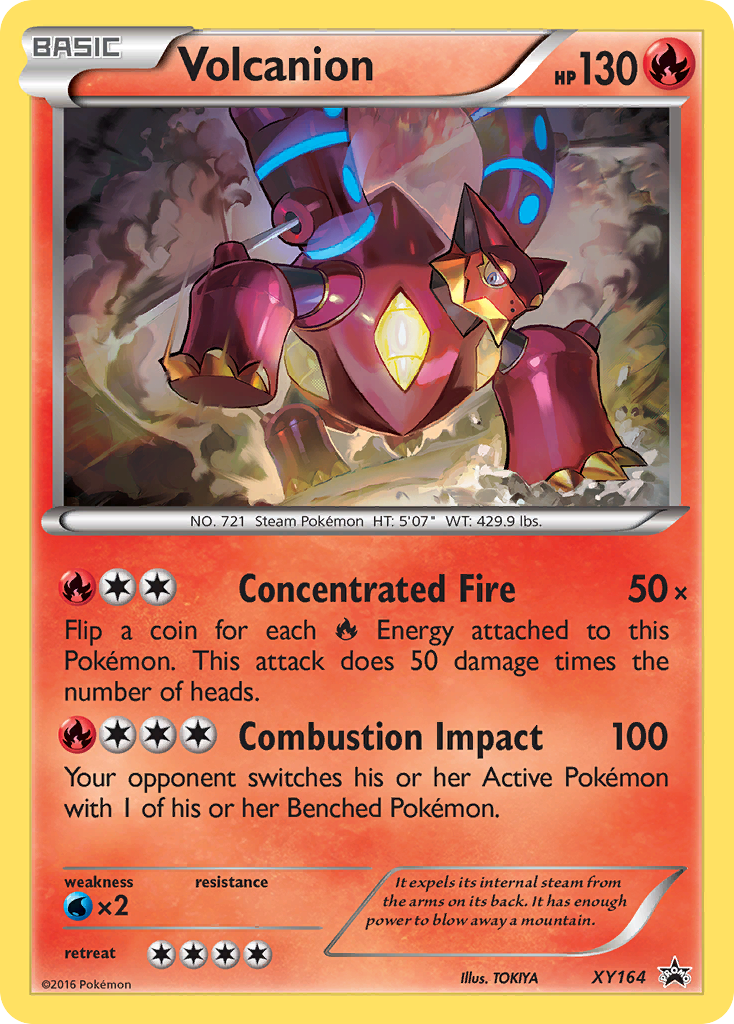 Volcanion (XY164) [XY: Black Star Promos] | Black Swamp Games