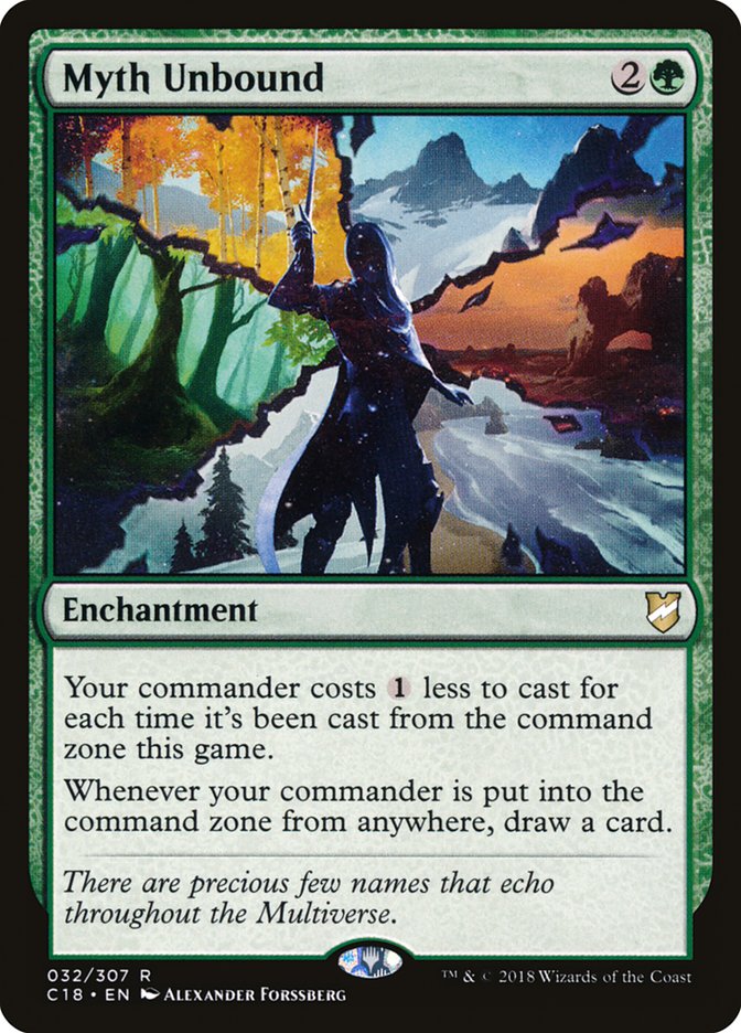 Myth Unbound [Commander 2018] | Black Swamp Games