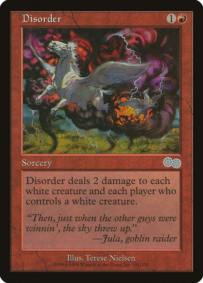 Disorder [Urza's Saga] | Black Swamp Games