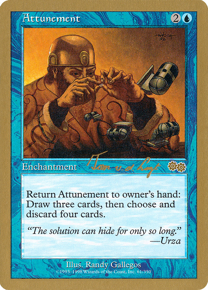 Attunement (Tom van de Logt) [World Championship Decks 2000] | Black Swamp Games