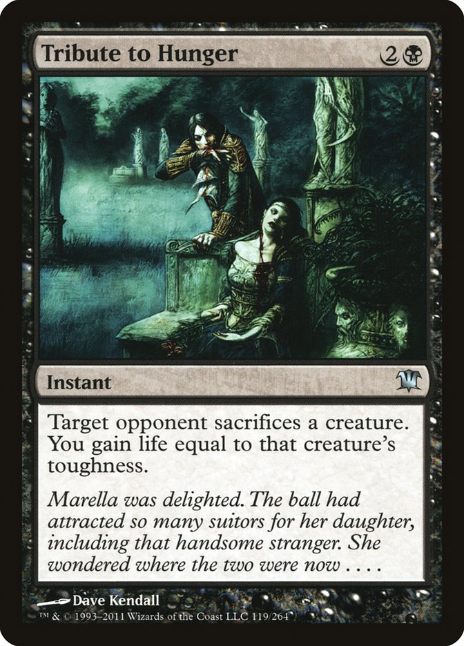 Tribute to Hunger [Innistrad] | Black Swamp Games
