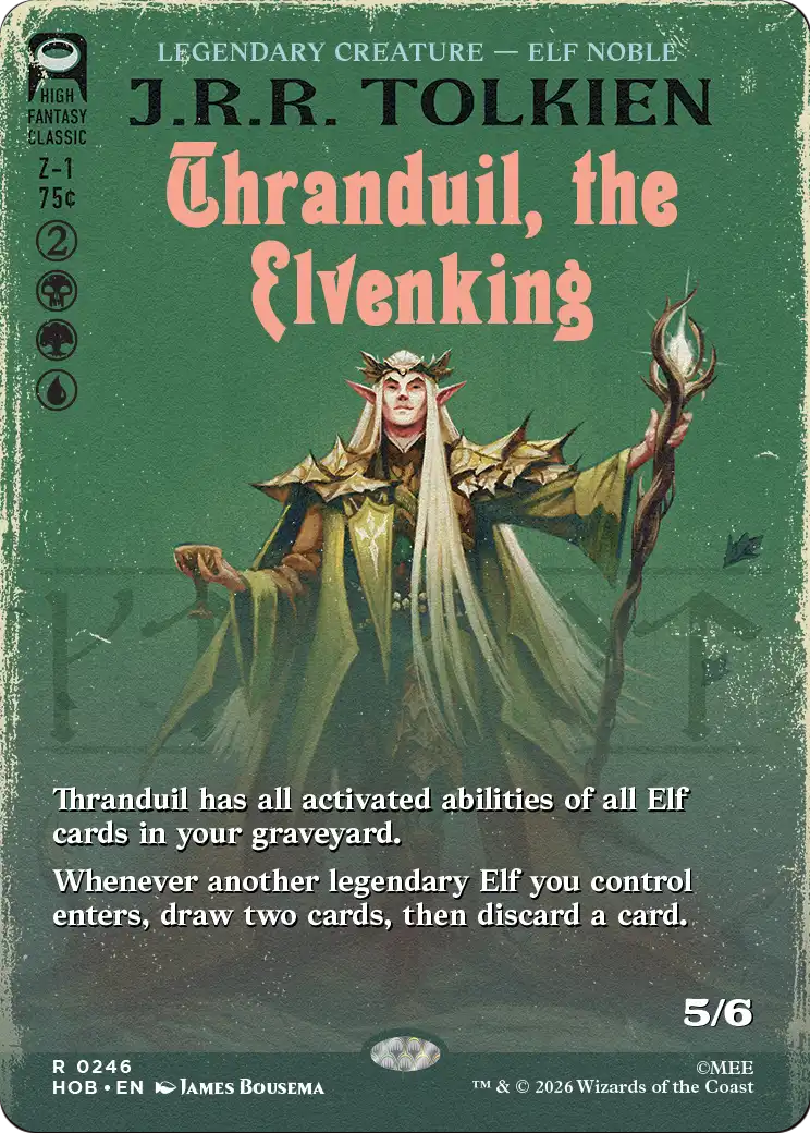 Thranduil, the Elvenking (Borderless) [The Hobbit] | Black Swamp Games