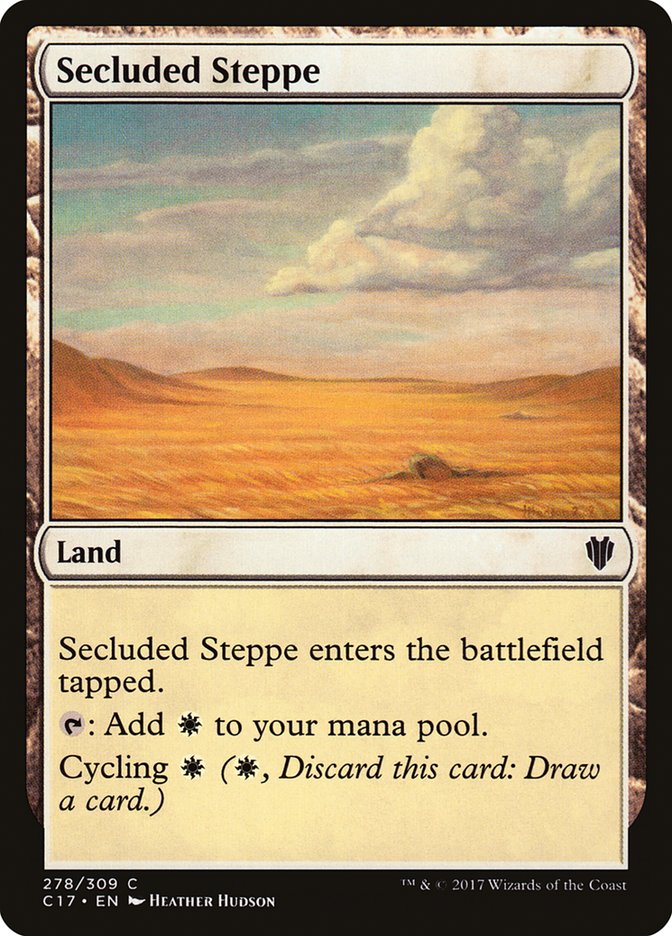 Secluded Steppe [Commander 2017] | Black Swamp Games