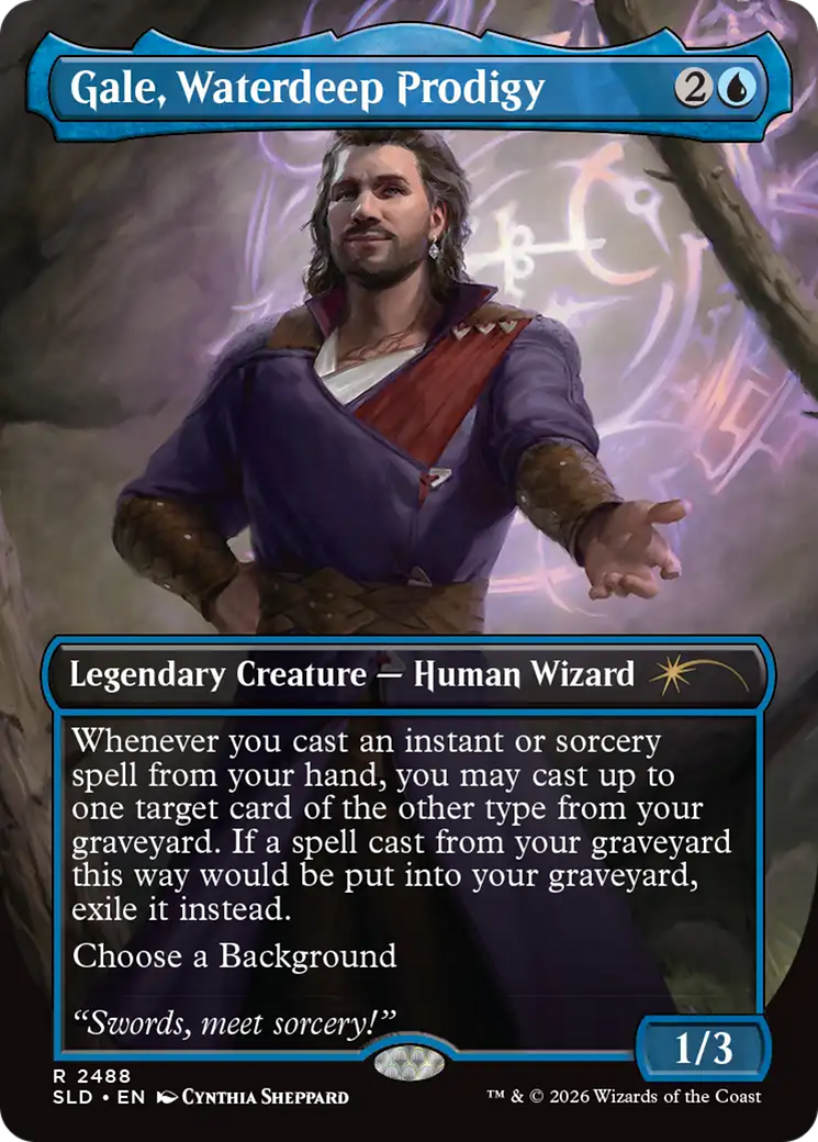 Gale, Waterdeep Prodigy [Secret Lair Drop Series] | Black Swamp Games