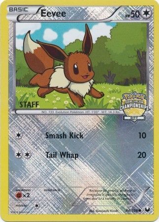 Eevee (84/108) (City Championship Staff) [League & Championship Cards] | Black Swamp Games