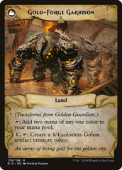 Golden Guardian // Gold-Forge Garrison [Rivals of Ixalan] | Black Swamp Games