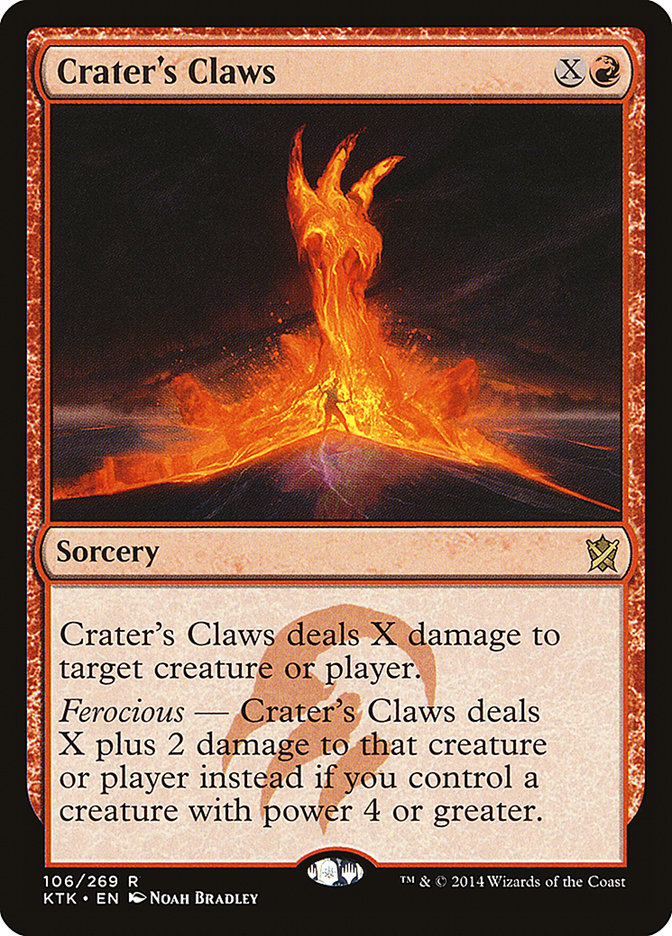 Crater's Claws [Khans of Tarkir] | Black Swamp Games